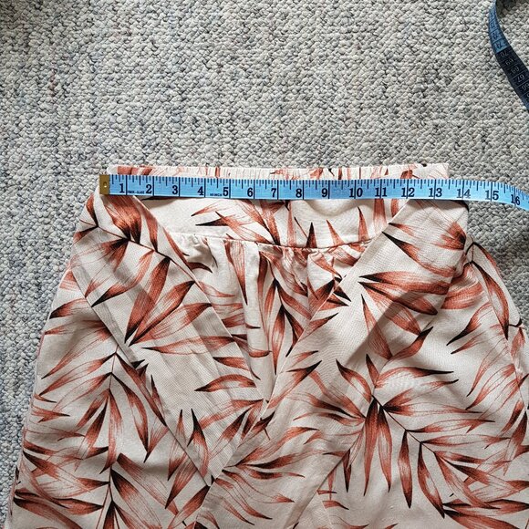 Ann Taylor linen blend midi skirt - Picture 4 of 9